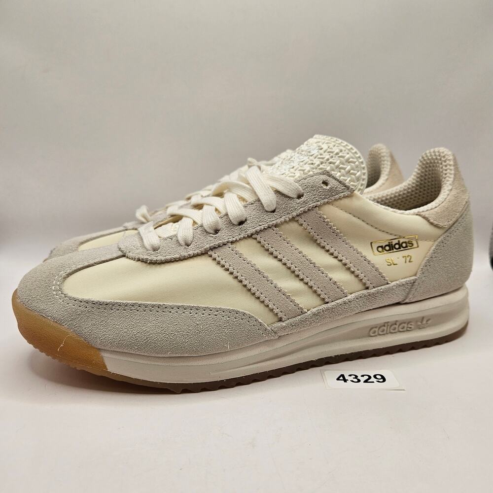 ADIDAS ORIGINALS MEN'S 10 SL 72 RS OFF WHITE SHOES JH5100